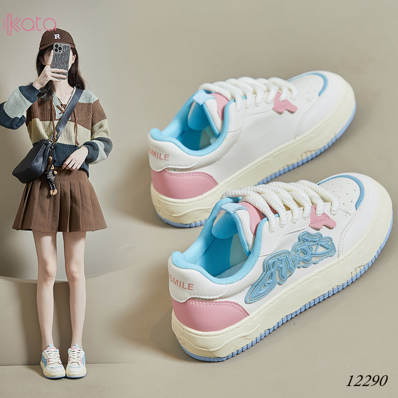 Giày thể thao nữ, giày dạo phố sinh viên phong cách Hàn Quốc 12291