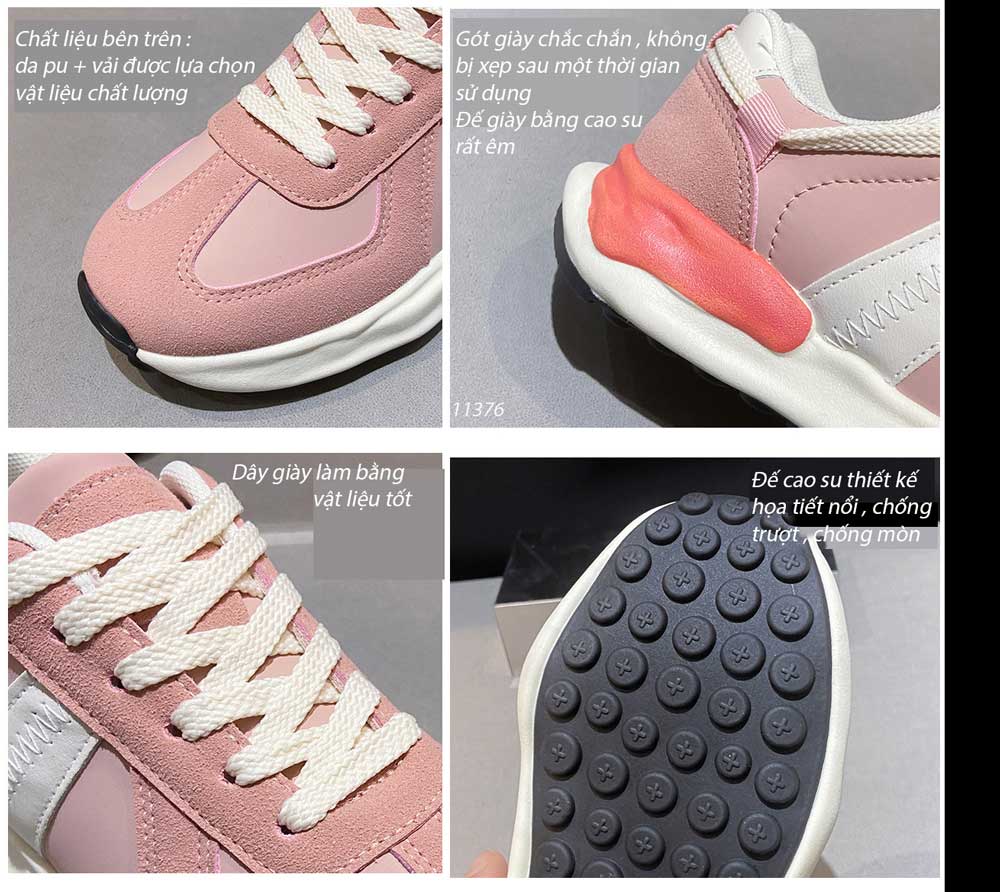 Giày sneakers nữ 11377