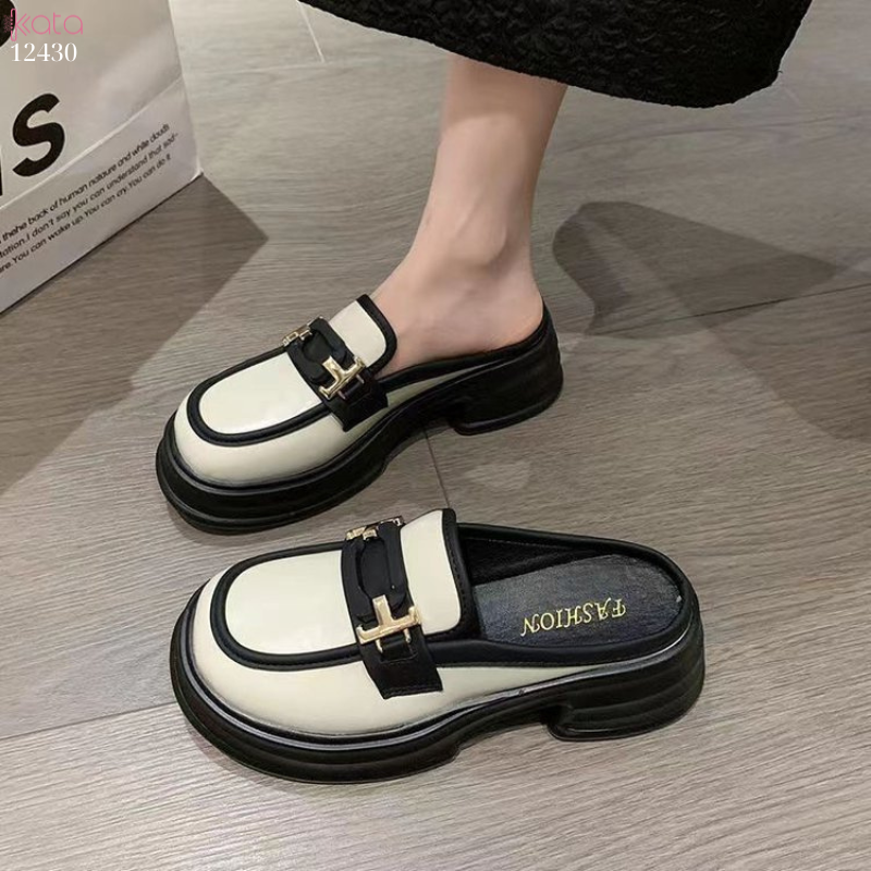 Giày sục nữ ,giày không gót phong cách Hàn Quốc 12430