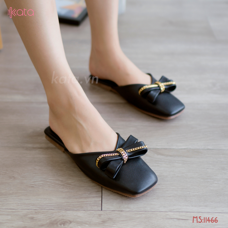 Giày sục nơ nữ 11468