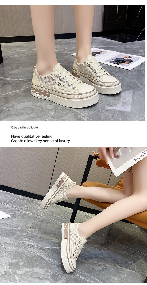 Giày thể thao vải lưới thoáng khí nữ 11730
