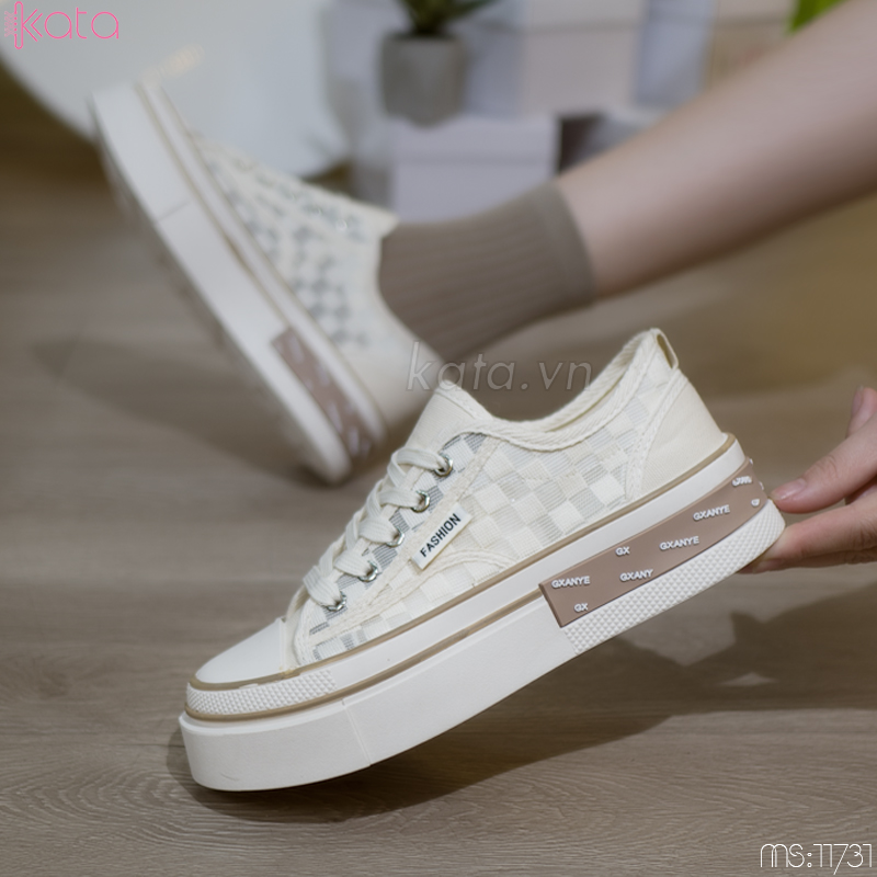 Giày thể thao vải lưới thoáng khí nữ 11730