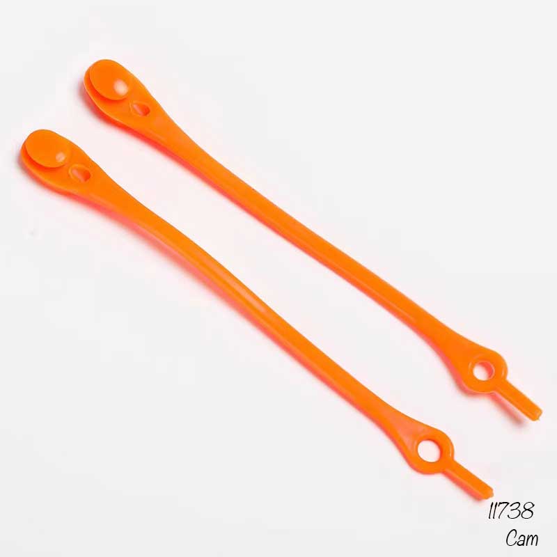 Dây giày lười nhựa silicone đàn hồi thể thao không cần buộc dây 11738