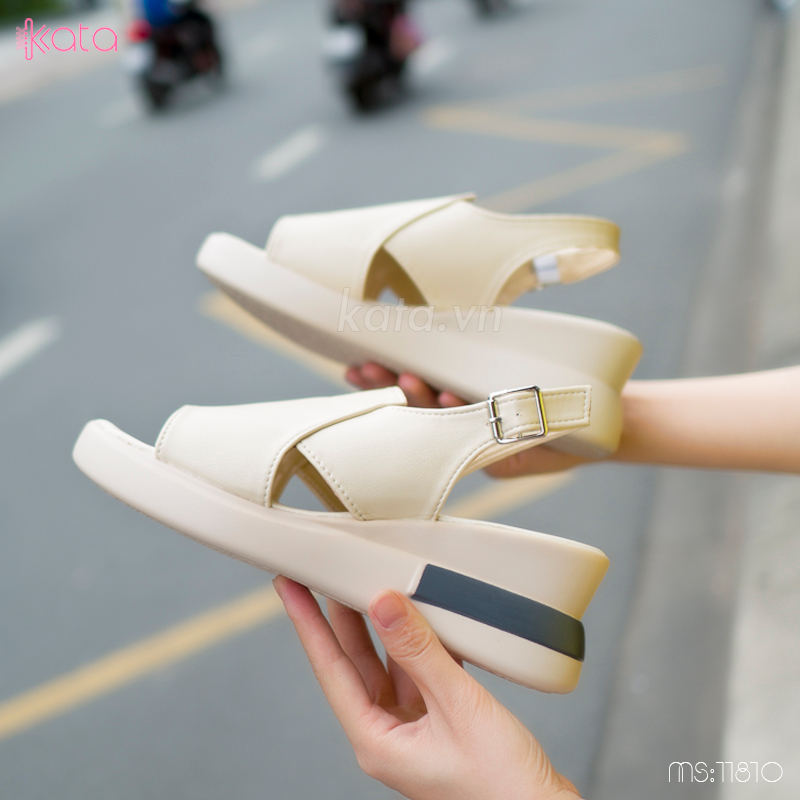 Dép quai hậu tăng chiều cao nữ 11809