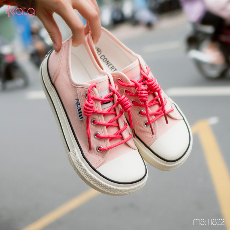 Giày thể thao bata vải phong cách Hàn Quốc nữ 11823