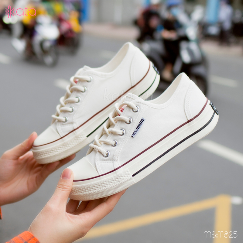 Giày thể thao bata vải phong cách Hàn Quốc nữ 11824