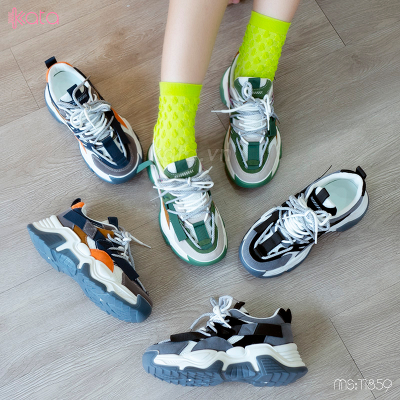 Giày thể thao phong cách Hàn Quốc giày sinh viên học sinh nữ 11859