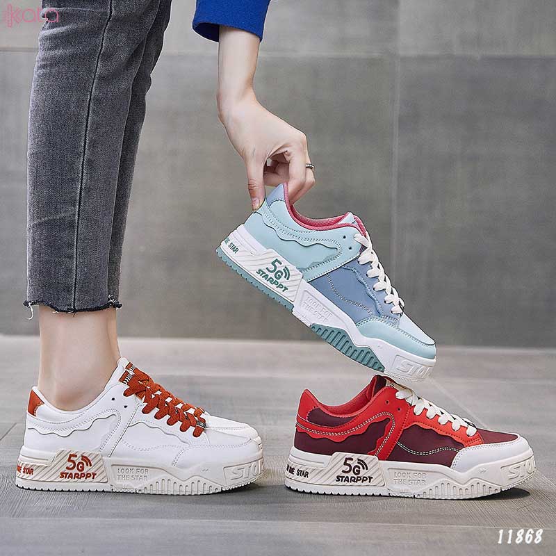 Giày thể thao phong cách Hàn Quốc giày dạo phố giày sinh viên nữ 11870