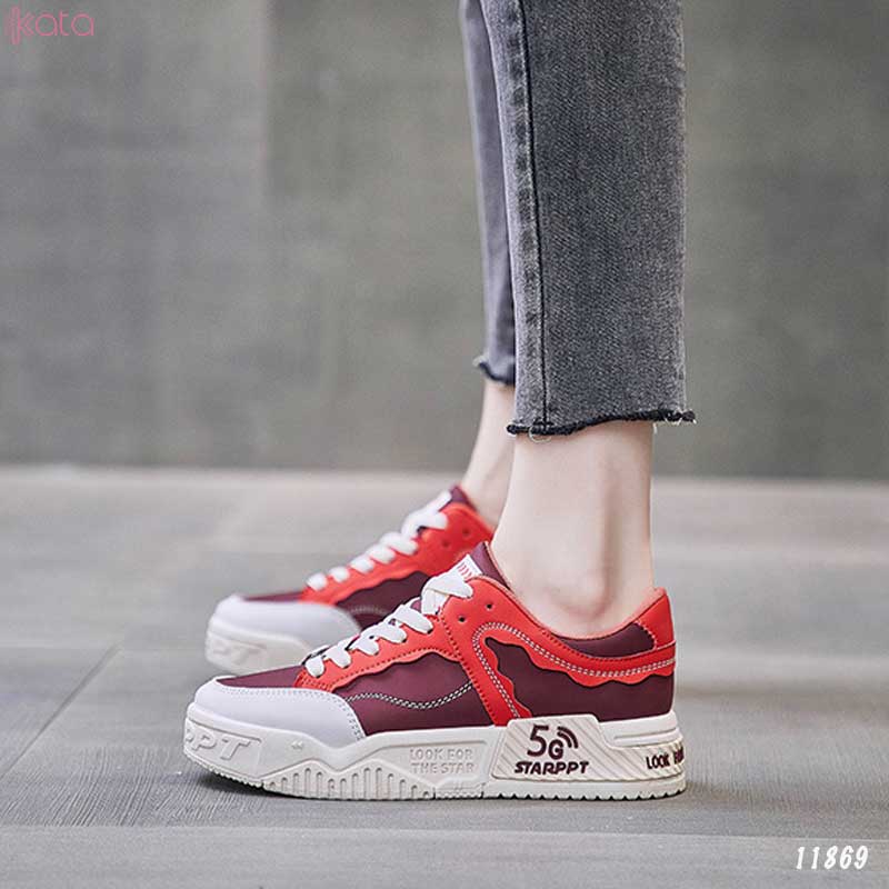 Giày thể thao phong cách Hàn Quốc giày dạo phố giày sinh viên nữ 11869