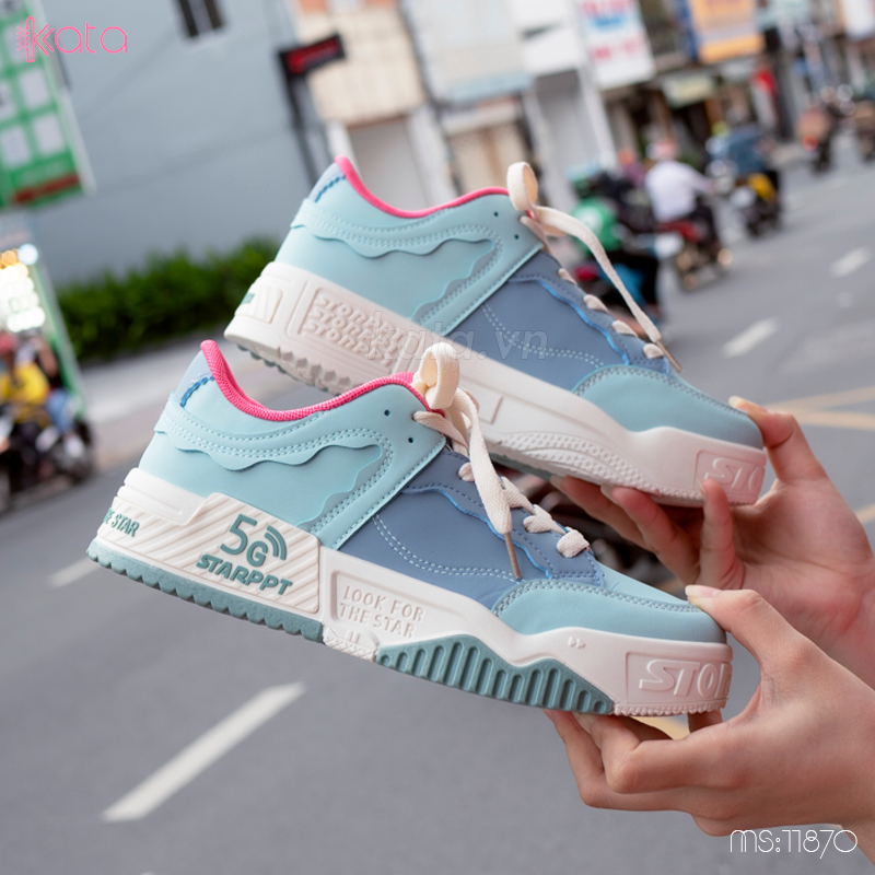 Giày thể thao phong cách Hàn Quốc giày dạo phố giày sinh viên nữ 11868