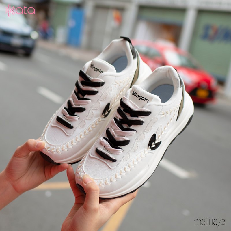Giày thể thao nữ giày chạy bộ giày tăng chiều cao phong cách Hàn Quốc 11874