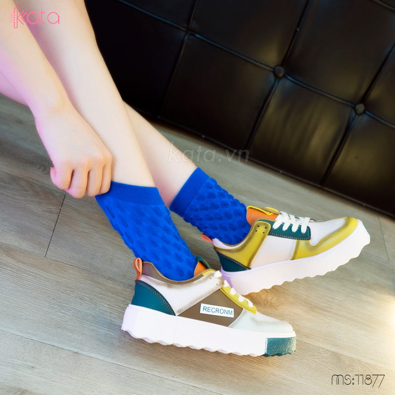 Giày thể thao nữ giày chạy bộ giày sinh viên giày dạo phố phong cách Hàn Quốc 11876