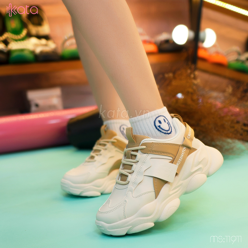 Giày thể thao nữ giày dạo phố sinh viên phong cách Hàn Quốc 11912