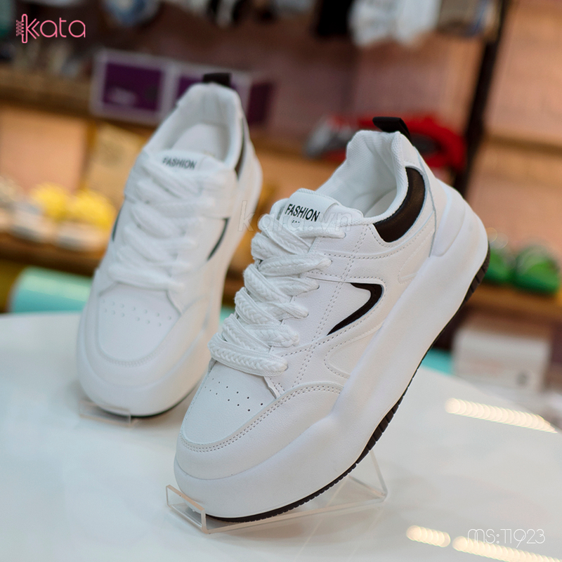 Giày trắng sneakers street phong cách Hàn Quốc nữ 11925