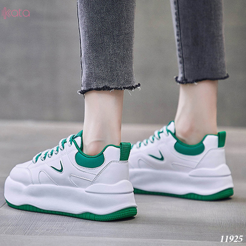 Giày trắng sneakers street phong cách Hàn Quốc nữ 11923