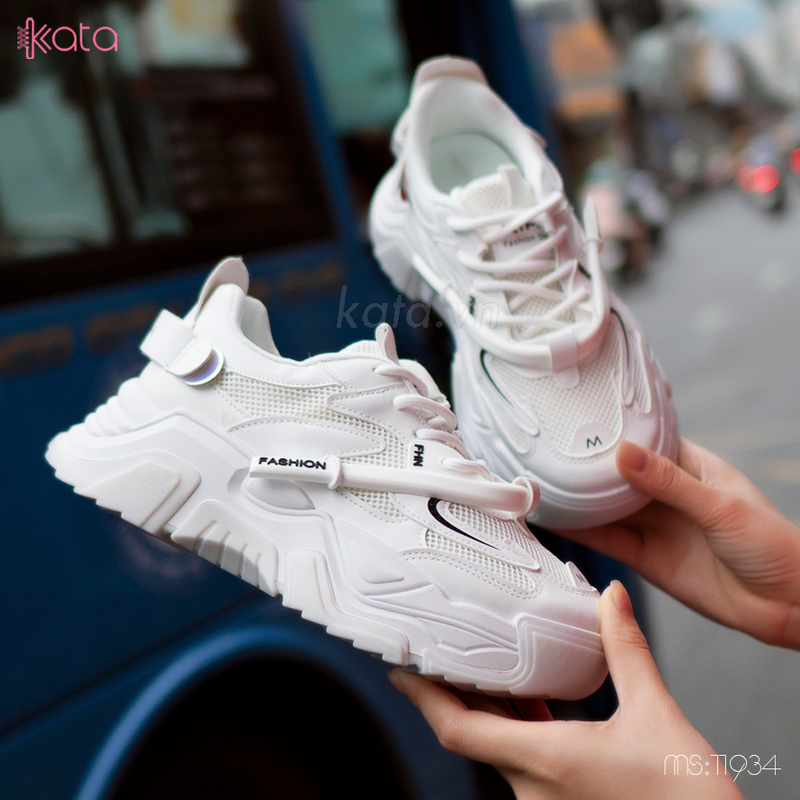 Giày thể thao nữ giày dạo phố tăng chiều cao phong cách Hàn Quốc 11933