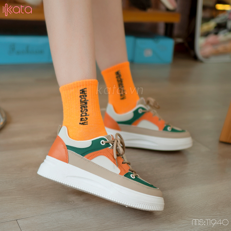 Giày thể thao nữ giày dạo phố phong cách Hàn Quốc 11940