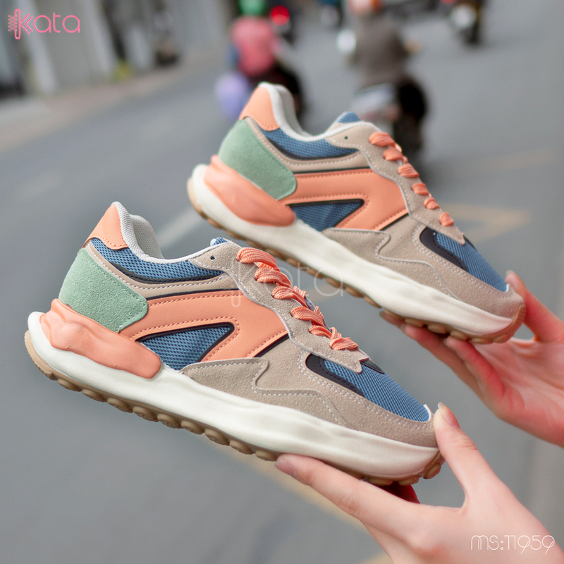 Giày thể thao nữ giày dạo phố sinh viên phong cách Hàn Quốc 11960