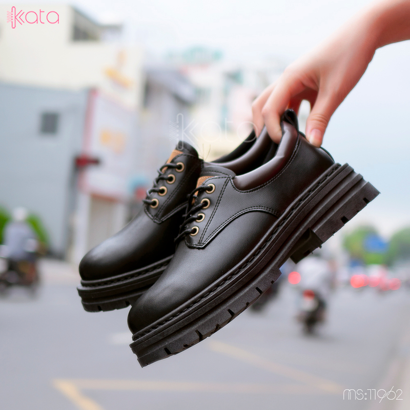 Giày boot cổ ngắn nữ , Boot JK phong cách Nhật Bản 11962