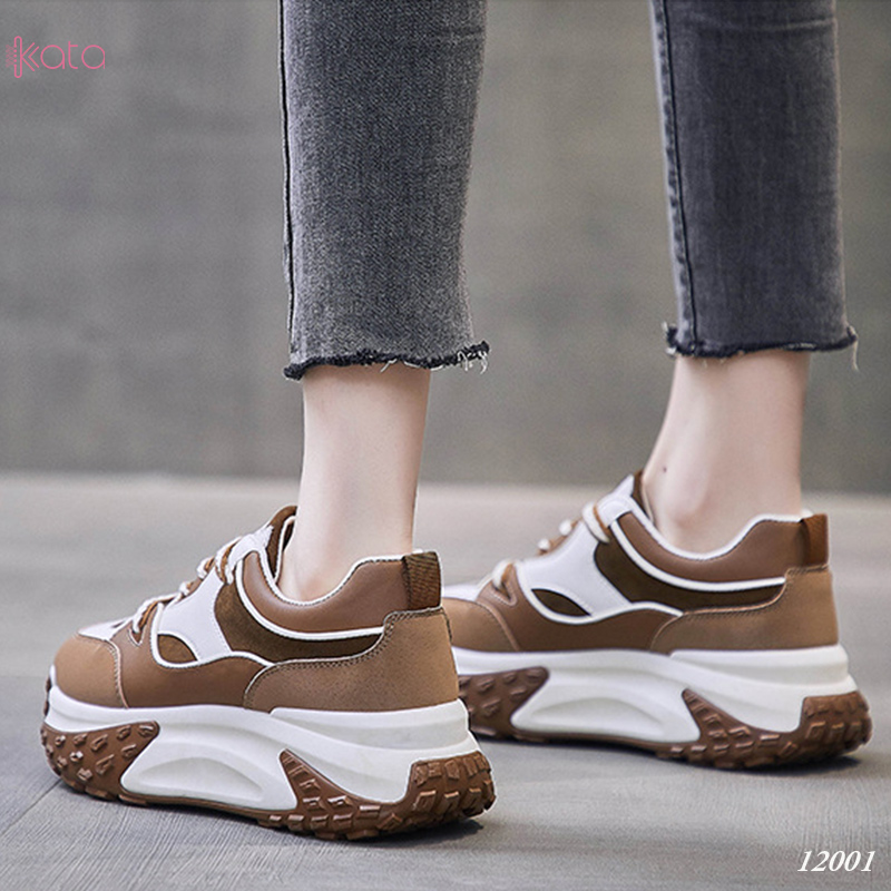 Giày thể thao tăng chiều cao,giày dạo phố phong cách Hàn Quốc nữ 12002