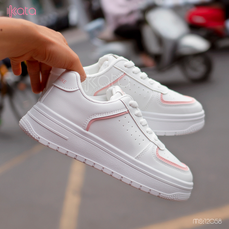 Giày thể thao nữ, giày dạo phố sinh viên phong cách Hàn Quốc 12058