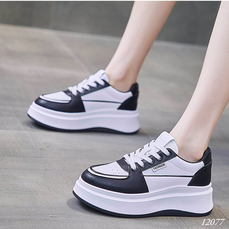 Giày tăng chiều cao,giày dạo phố phong cách Hàn Quốc nữ 12075