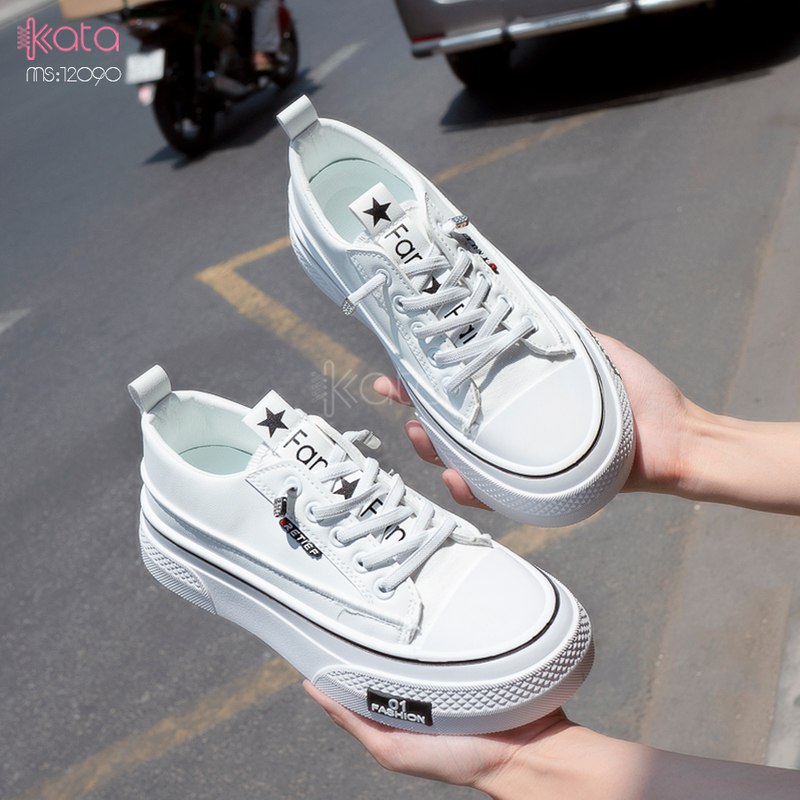 Giày thể thao nữ, giày dạo phố sinh viên phong cách Hàn Quốc 12089