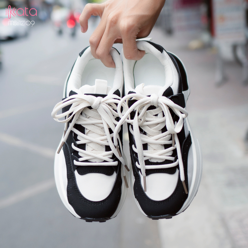 Giày thể thao nữ, giày chạy bộ,dạo phố sinh viên phong cách Hàn Quốc 12107