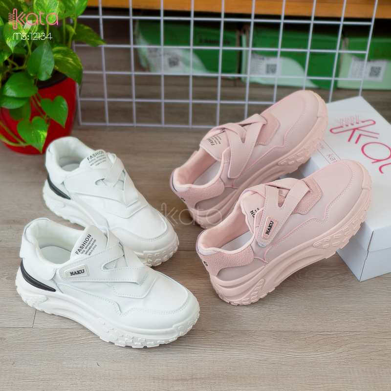 Giày thể thao nữ,giày lười không cột dây tăng chiều cao 12135