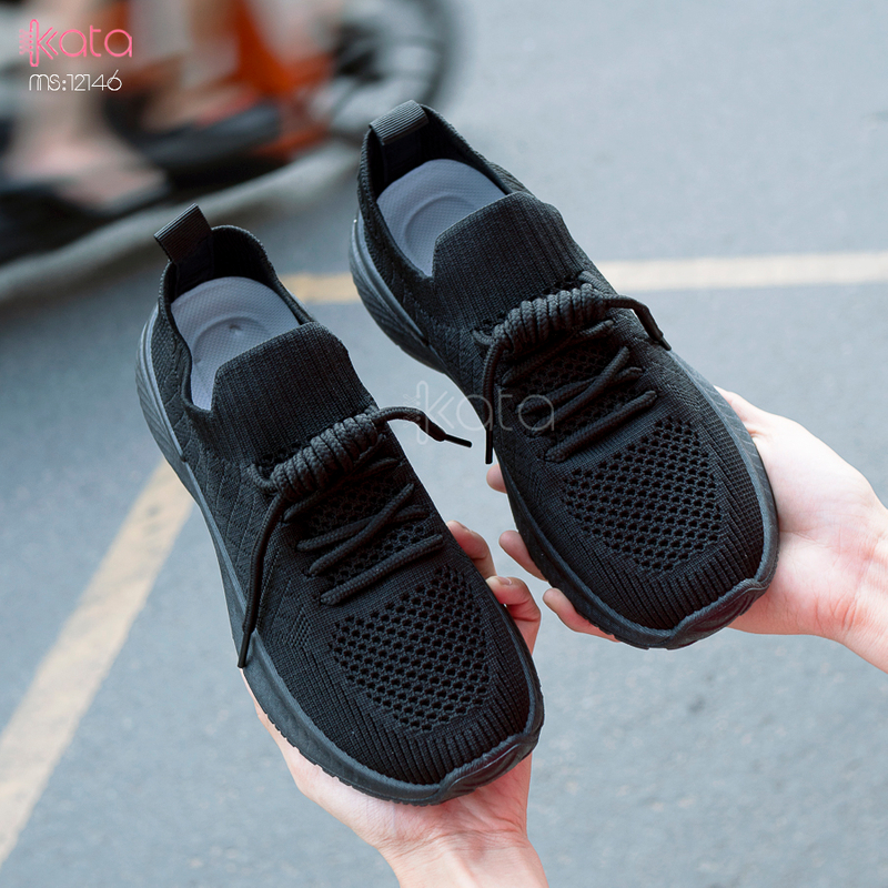 Giày nữ vải dệt thoáng khí mùa hè giày thể thao sinh viên thể dục dạo phố 12145