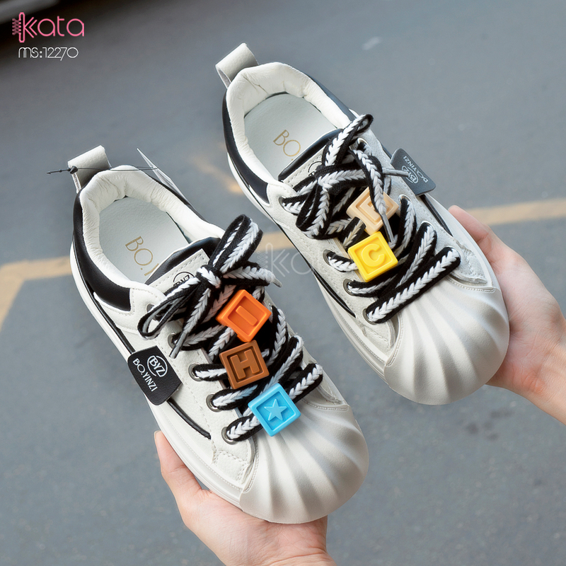 Giày thể thao nữ, giày dạo phố sinh viên phong cách Hàn Quốc 12272