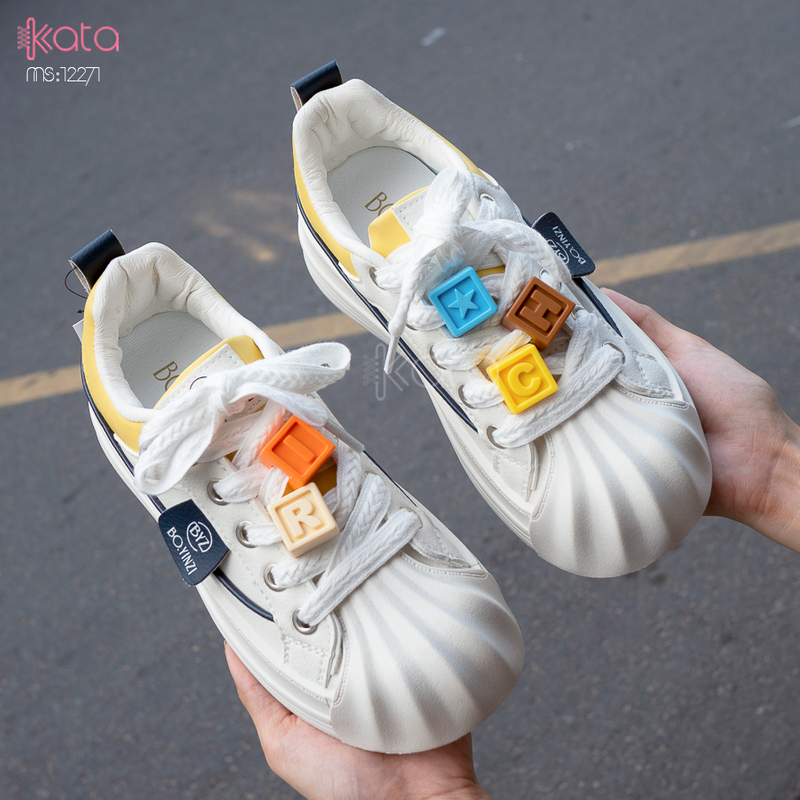 Giày thể thao nữ, giày dạo phố sinh viên phong cách Hàn Quốc 12270