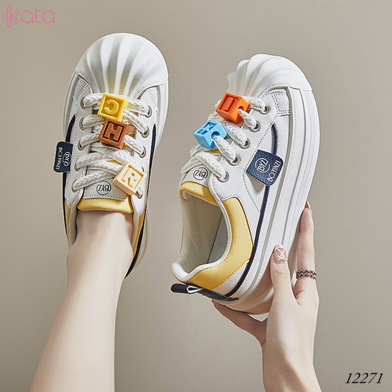 Giày thể thao nữ, giày dạo phố sinh viên phong cách Hàn Quốc 12272