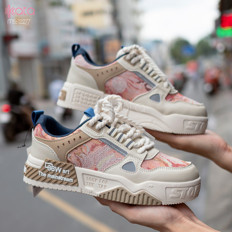 Giày thể thao nữ, giày dạo phố sinh viên phong cách Hàn Quốc 12277