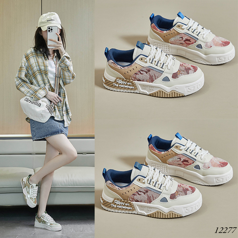Giày thể thao nữ, giày dạo phố sinh viên phong cách Hàn Quốc 12279