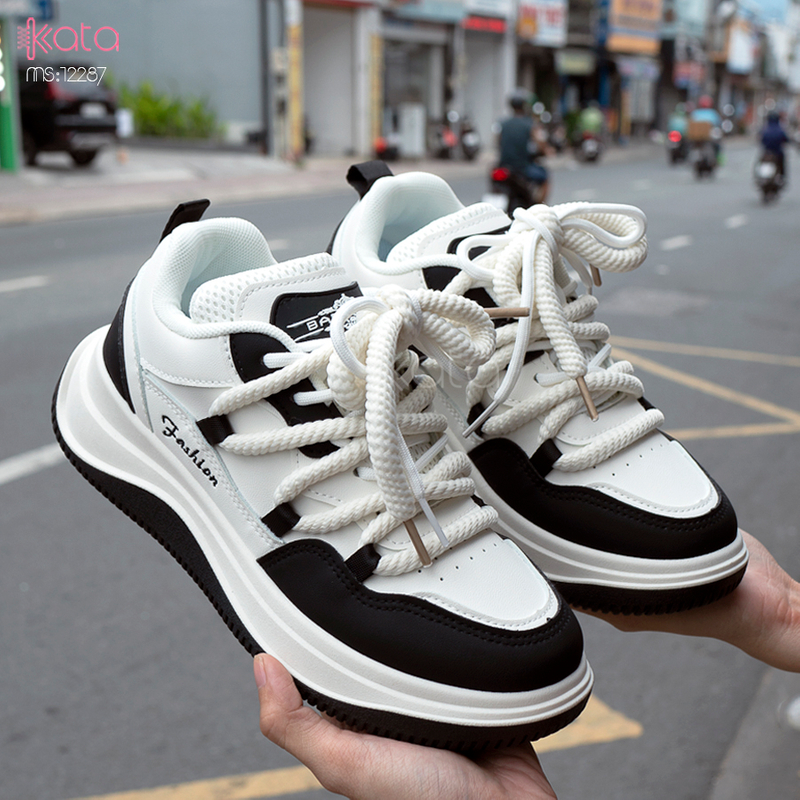 Giày thể thao nữ, giày chạy bộ,dạo phố sinh viên phong cách Hàn Quốc 12286