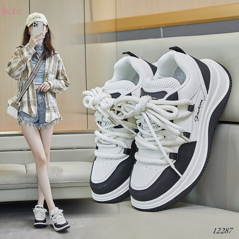 Giày thể thao nữ, giày chạy bộ,dạo phố sinh viên phong cách Hàn Quốc 12285