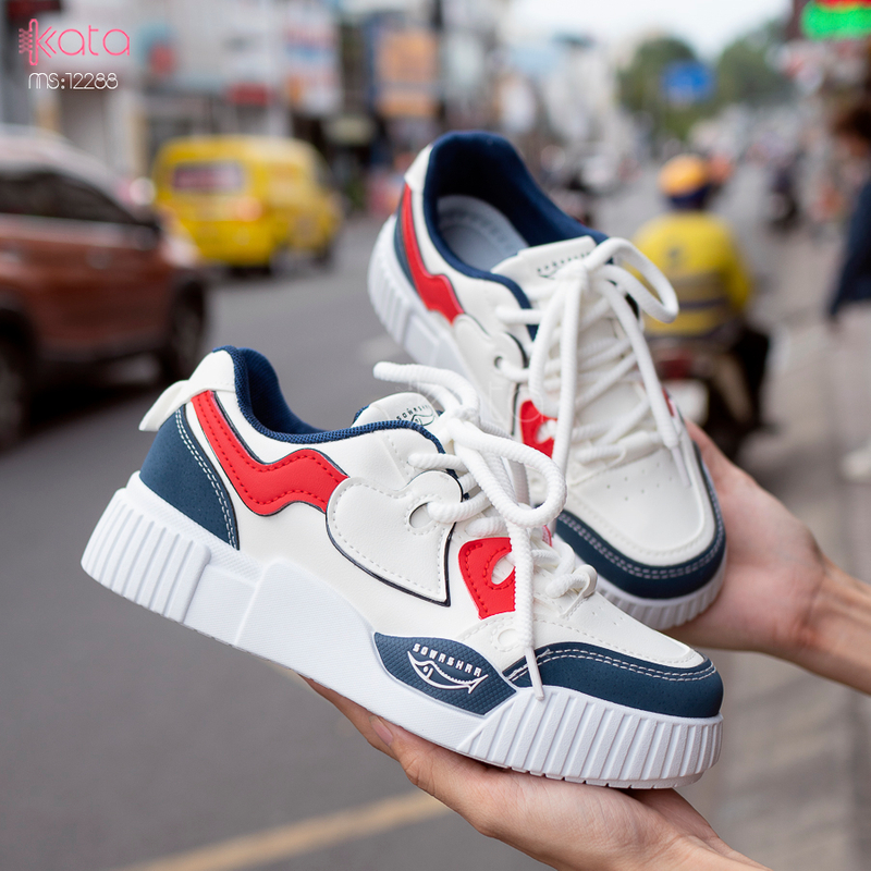 Giày thể thao nữ, giày dạo phố sinh viên phong cách Hàn Quốc 12289