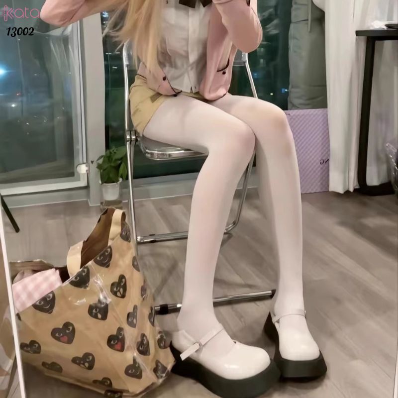 Quần tất legging lolita,vớ nhung co giãn định hình chân đẹp 13002