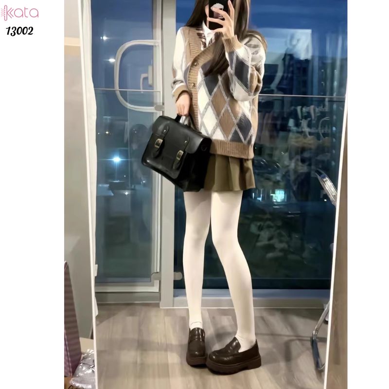 Quần tất legging lolita,vớ nhung co giãn định hình chân đẹp 13002