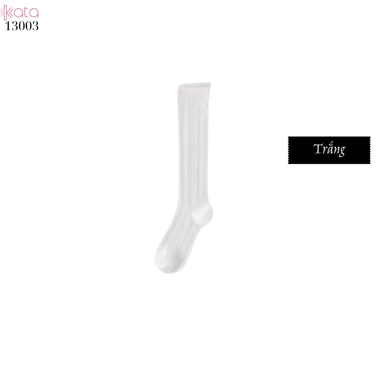 Tất bắp chân ren JK phong cách Hàn Quốc,vớ lưới mỏng đi bốt 13003