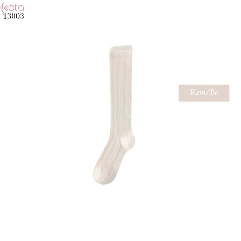 Tất bắp chân ren JK phong cách Hàn Quốc,vớ lưới mỏng đi bốt 13003