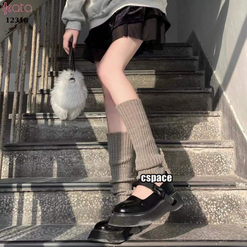 Ống tất giữ ấm thu đông(loại tốt vải Hàn),tất phong cách JK thời trang Hot Girl 12318