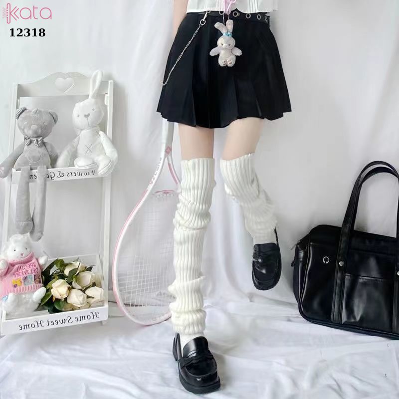 Ống tất giữ ấm thu đông(loại tốt vải Hàn),tất phong cách JK thời trang Hot Girl 12318
