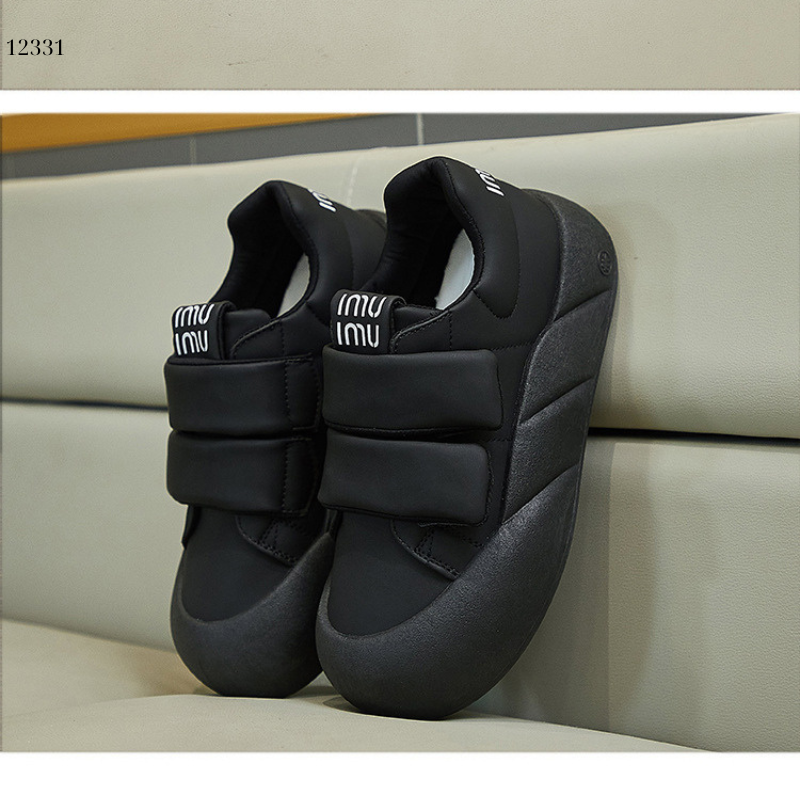 Giày thể thao nữ, giày khóa dán phong cách Hàn Quốc 12331