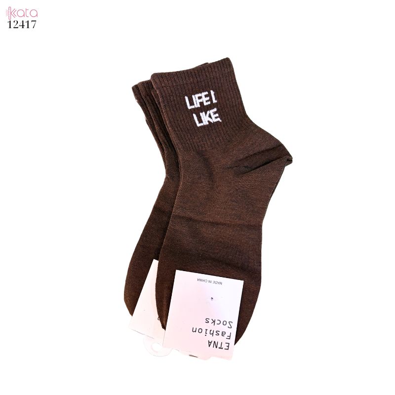 Tất cotton chống rụng lông,tất mỏng nữ mùa hè thấm hút mồ hôi 12417