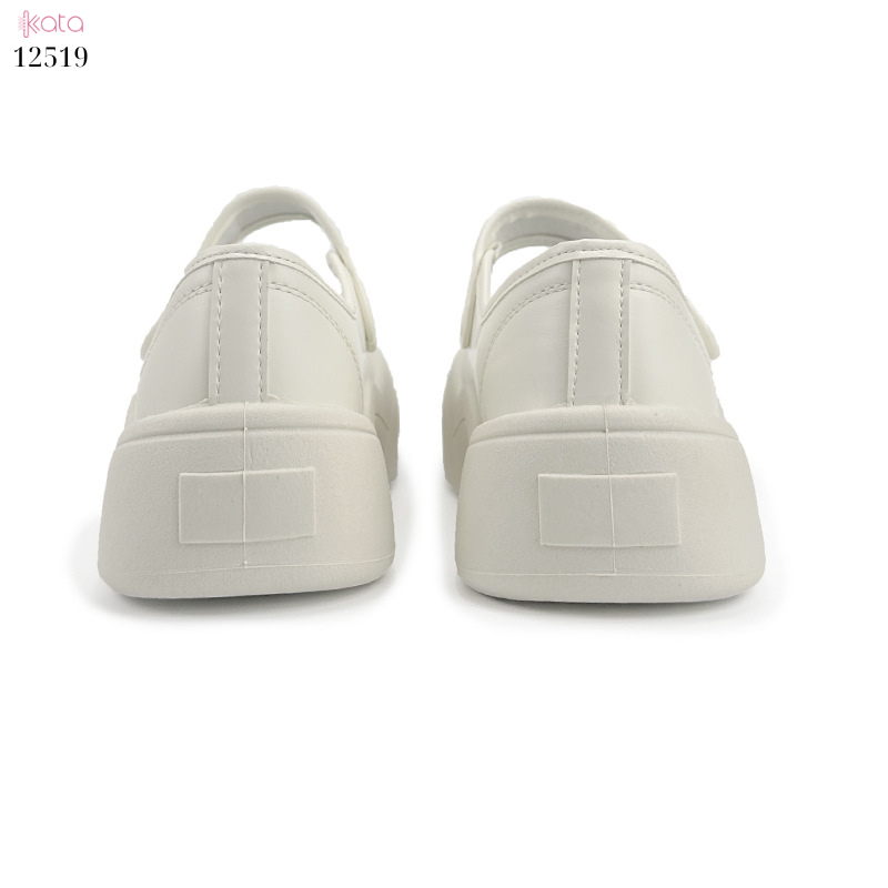 Giày lười khóa dán tiện lợi,giày slip on Mary Jane đế bánh mì nữ 12520