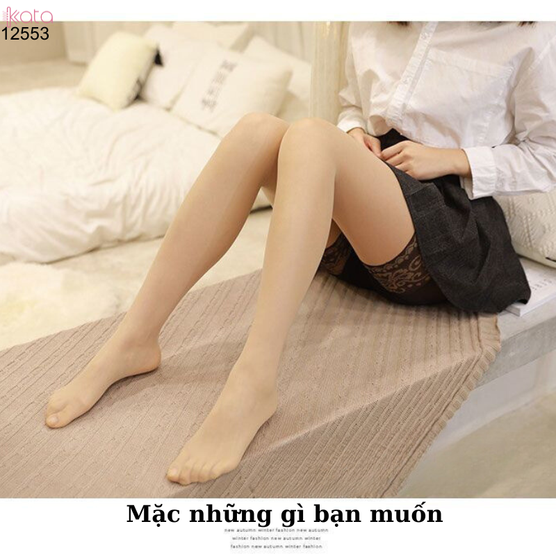 Quần tất chống lộ,định hình chân đẹp,cắt theo ý muốn,nhung lụa sexy dai và bền 12553