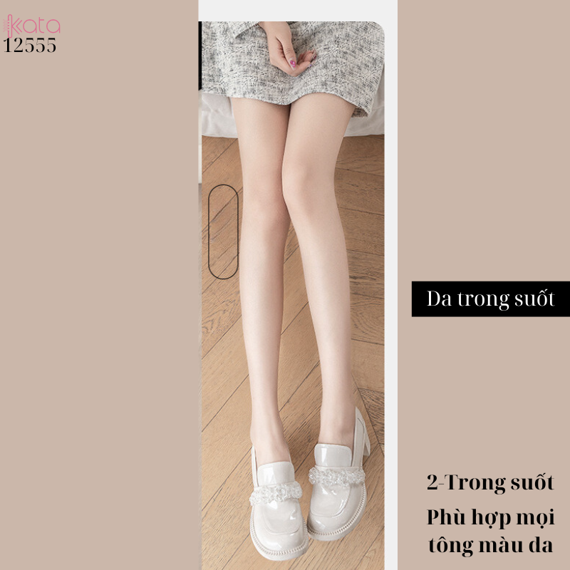 Quần tất tơ siêu mỏng,trong suốt,sexy và giảm béo bắp chân,quần chống tĩnh điện 12555