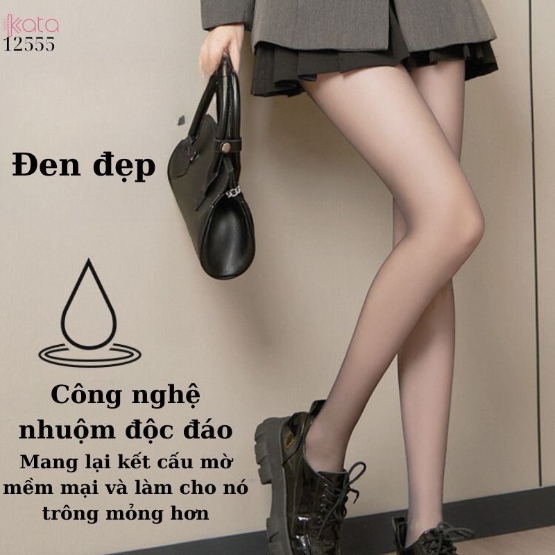 Quần tất tơ siêu mỏng,trong suốt,sexy và giảm béo bắp chân,quần chống tĩnh điện 12555